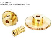 KG/黄銅平歯車 S30B 80B+0203 形状B1 モジュール0.3 歯数80 S30B 80B+0203