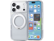 �G���R��/iPhone18 Pro �n�C�u���b�h�P�[�X �Ɍ� MAGKEEP �X�^���h �N���A �V���o�[/PM-A26CMGSTKTSV