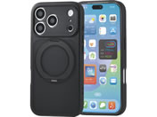 �G���R��/iPhone18 Pro �n�C�u���b�h�P�[�X �Ɍ� MAGKEEP �X�^���h �u���b�N/PM-A26CMGSTKBK