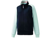 KAZEN WLD/ジャージジャケット LL ネイビー×グレー/243-18