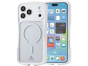 �G���R��/iPhone18 ProMax Grippy �n�C�u���b�h�P�[�X �t���[���J���[�P�[�X �Ɍ� MAGKEEP �z���C�g/PM-A26DGRPFKMWH
