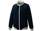 KAZEN WLD/ジャージジャケット M ネイビー×アイボリー/KZN249-18