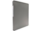 カルテブック(スタンダードタイプ)A4 4穴 グレー 背幅30mm/0-5628-13