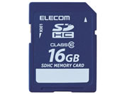 エレコム/データ復旧サービス付 SDHCカードClass10 16GB