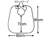 MANRAKU/�G�R�m�~�[�H���p�G�v���� 25-6645-0009 ���[�t�O���[�� MR-3002(80X90CM)