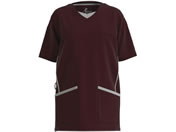 MCU(サーヴォ)/アスリート ニット・スクラブ 診察衣 25-6517-0107 4L MCU(サーヴォ)MSCU-2201-E9(ワイン)