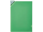 キングジム/ナナメクリ ファイル(透明) A4 緑/580Tミト