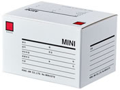 キングジム ミニ保存ボックス 白 MN4370シロ