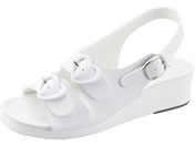 parfait/�n�[�g2�o�b�N���T���_�� �i�[�X�T���_�� 24-6544-0004 LL(24.5-25.0cm)parfait KS-124(�z���C�g)