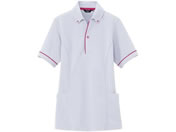 アイトス/サイドポケットポロ 介護ユニフォーム 24-6532-0002 S AZ-7668-003(シルバーグレ