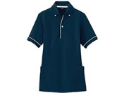 アイトス/サイドポケットポロ 介護ユニフォーム 24-6532-0202 S AZ-7668-008(ネイビー)