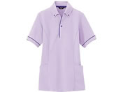 アイトス/サイドポケットポロ 介護ユニフォーム 24-6532-0405 LL AZ-7668-069(ラベンダー)