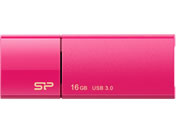 シリコンパワー/USB3.0 スライド式USBメモリ 16GB ピンク