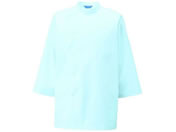 KAZEN WLD/メンズ医務衣 七分袖 3L サックス/130-71