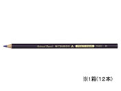 三菱鉛筆/ポリカラー(色鉛筆)むらさき 12本/K7500.12