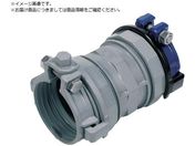 SKカワニシ/ポリエチレン管×塩ビ管用異種管継手 SKXソケット P75×V75 SKX-S-P75XV75