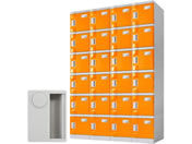 Netforce WECC �v���X�`�b�N���b�J�[ S ���Ȃ� 4��6�i 24�l�p���b�J�[ �I�����W C-280E-K-46-OR