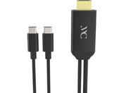 �J�V����/HDMI�ϊ��P�[�u�� Type-C��p PD�Ή�/KD266