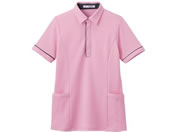 カーシーカシマ/半袖ロングポロシャツ(男女兼用)ケアウェア 25-2429-0301 SS HSP004-9(ブロッサムピンク)