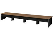 Netforce/�A���j�[�� �t���[�A�h���X�f�X�N ��4800mm �ؐ� �u���b�N�r�~�E�H�[���i�b�g�V��
