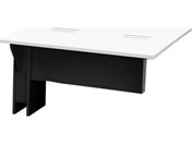 Netforce/�A���j�[�� �t���[�A�h���X�f�X�N ��1200mm ���A�p �ؐ� �u���b�N�r�~�z���C�g�V��