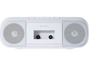 ����/CD���W�I�J�Z�b�g���R�[�_�[ �z���C�g/AX-KCR60-W