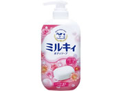 牛乳石鹸/ミルキィ ボディソープ フローラルソープの香り ポンプ