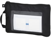 �N���E��/���[���o�b�O(�Z�ӎ����t)A4 24-4305-0001 �u���b�N CR-ME04(A4)