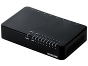 エレコム/100BASE-TX対応 スイッチングハブ 8ポート 電源外付ブラック