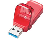 エレコム フリップキャップ式USBメモリ 16GB レッド MF-FCU3016GRD