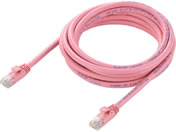 �G���R��/LAN�P�[�u�� Cat6A 10Gbps 500MHz �ܐ܂�h�~ ���� 3m �s���N/LD-GPA�^PN3