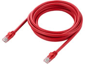 �G���R��/LAN�P�[�u�� Cat6A 10Gbps 500MHz �ܐ܂�h�~ ���� 3m ���b�h/LD-GPA�^RD3