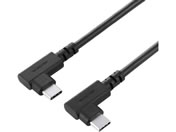 �G���R��/USB Type-C �P�[�u�� ���[L�� ���炩 240W PD EPR USB2.0 480Mbps 1m/U2C-CLLEY10NBK