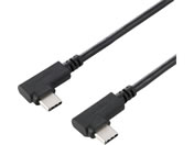 �G���R��/USB Type-C �P�[�u�� ���[L�� ���炩 60W PD USB2.0 480Mbps 2m/U2C-CLLY20NBK