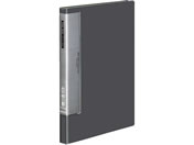 G)コクヨ/クリヤーブック ウェーブカット固定式A4タテ 40ポケット ダークグレー/ラ-T570DM