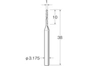 �����[�^�[/�c�C�X�g�h���� ���d���� �n�a mm :1�V�����N�a mm :3.175 T3010