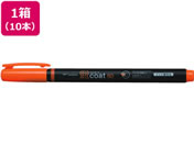 G)トンボ鉛筆/蛍コート80 橙 10本/WA-SC93