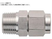 潤工社/ステンレス継手 ニップル ミリ系列 10X8mm PT3/8 N-10X8-PT3/8-SUS