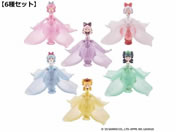 �o���_�C/Flower Spin Princess �T�����I�L�����N�^�[�Y 6��Z�b�g