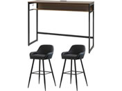 Netforce/�n�C�f�X�N�X�N�[�v�`�F�A�Z�b�g 2�l�p �E�H�[���i�b�g�~�u���b�N/HD1545SCPH2WNBK