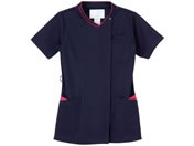 ナガイレーベン/女子スクラブ 診察衣 24-6524-0101 ネイビー+ピンク NEW SONG RF-5087(M)