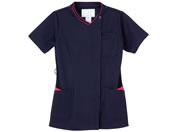 ナガイレーベン/女子スクラブ 診察衣 24-6524-0301 ネイビー+ピンク NEW SONG RF-5087(LL)