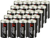 三菱 マンガン乾電池 単2形 20本 R14PUD 2S