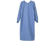 ナガイレーベン/手術ガウン(左ひも止め式) L ブルー/BMA-8110
