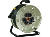 NICHIDO/電工ドラム 100V アースなし 20m コンセント個数6個 NNP-206D