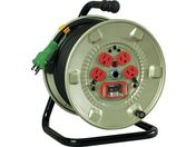 NICHIDO/電工ドラム 100V 過負荷漏電保護兼用ブレーカー付 20m NNP-EK24