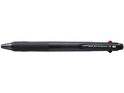 三菱鉛筆 ジェットストリーム3色0.38mm透明黒 SXE340038T.24