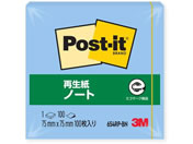 G)3M/ポスト・イット 再生紙ノート ブルー/654RP-BN