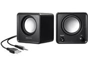 �T�����T�v���C �R���p�N�gPC�X�s�[�J�[ USB�d�� �ő�o��6W MM-SPL23UBK