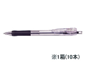 G)ゼブラ/タプリクリップ ボールペン 0.5mm 黒 10本/BNS5-BK